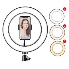 CMT Ring Light Makyaj Selfie Led Işığı 10 İnç Ayaklı Tripot