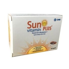 Cnr Sun Plus Vitamin D3 60 Kapsül