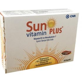 Cnr Sun Vitamin Plus Vitamin D3 30 Kapsül