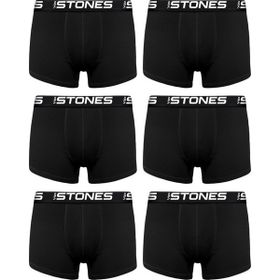 Cnt 6'lı Likralı Premium Paket Siyah Erkek Boxer