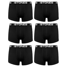 Cnt 6'lı Likralı Premium Paket Siyah Erkek Boxer
