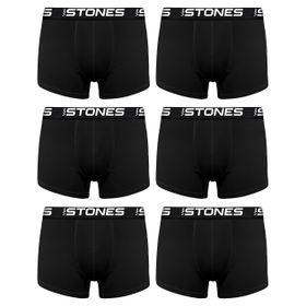 Cnt 6'lı Likralı Premium Paket Siyah Erkek Boxer