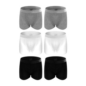 Cnt 6'lı Premium Paket Karışık Likralı Erkek Boxer