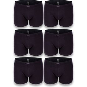 Cnt 6'lı Premium Paket Karışık Likralı Erkek Boxer