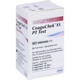CoaguChek XS PT INR 24 Adet Ölçüm Çubuğu Stribi