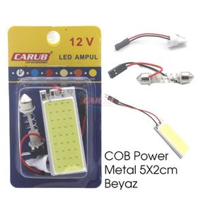 COB LEDLİ Lamba Power Metal 5X2cm Beyaz