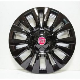 Çobanoğlu Fiat Egea 15 inç Piano Black 4 Adet Jant Kapağı