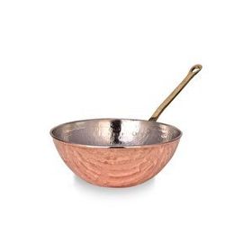 Cobper Premium Collection 25 cm Bakır Wok Tava