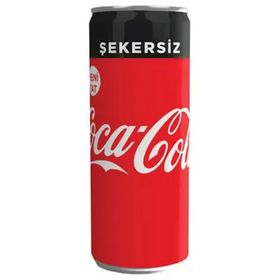 Coca Cola 330 ml Şekersiz (24 adet)