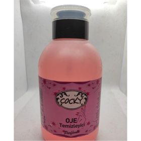 Cocky 450 ml Pembe Pompalı Oje Temizleyici Aseton
