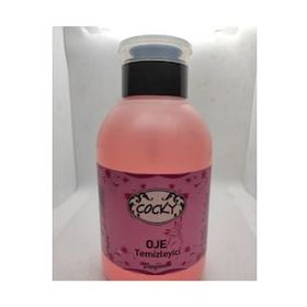Cocky 450 ml Pembe Pompalı Oje Temizleyici Aseton