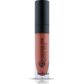 Cocosh She Professional Make Up Long Lasting No:04 Cinnamon Lipgloss Who Lipstick Ruj
