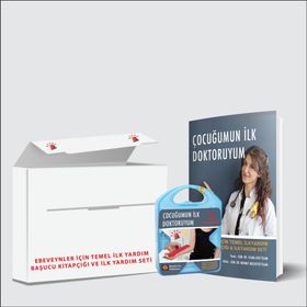 Çocuğumun İlk Doktoruyum - Ebeveynler İçin Temel İlk Yardım Başucu Kitapçığı ve İlk Yardım Seti - İstanbul Tıp Kitabevi