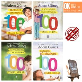 Çocuk Eğitiminde 100 Temel Kural 4 Kitap-Adem Gürses