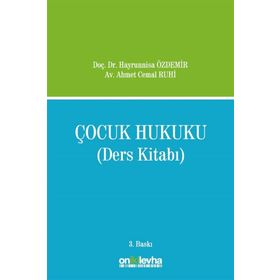 ÇOCUK HUKUKU (CILTLI) - AHMET CEMAL RUHI;HAYRUNNISA ÖZDEMİR