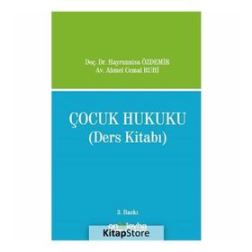 ÇOCUK HUKUKU (CILTLI) - AHMET CEMAL RUHI;HAYRUNNISA ÖZDEMİR