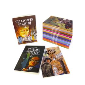 Çocuk Klasikleri Okuma Seti 20 Kitap - Kollektif