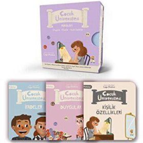 Çocuk Üniversitesi-Psikoloji Set Sincap Kitap