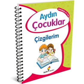 Çocuklar Çizgilerim Anaokulu 5 Anaokulu Yaş Aydın Yayınları