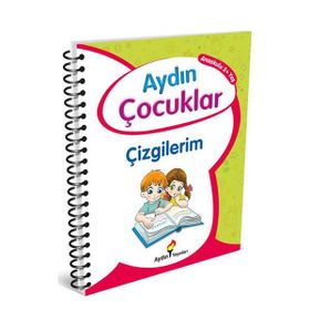 Çocuklar Çizgilerim Anaokulu 5 Anaokulu Yaş Aydın Yayınları