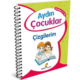 Çocuklar Çizgilerim Anaokulu 5 Anaokulu Yaş Aydın Yayınları