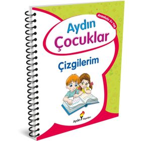 Çocuklar Çizgilerim Anaokulu 5 Anaokulu Yaş Aydın Yayınları