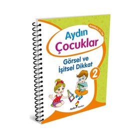 Çocuklar Görsel ve İşitsel Dikkat 2 Anaokulu 5 Yaş Aydın Yayınları