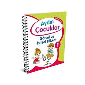 Çocuklar Görsel ve İşitsel Dikkat 2 Anaokulu 5 Yaş Aydın Yayınları