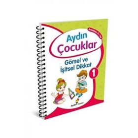 Çocuklar Görsel ve İşitsel Dikkat 2 Anaokulu 5 Yaş Aydın Yayınları