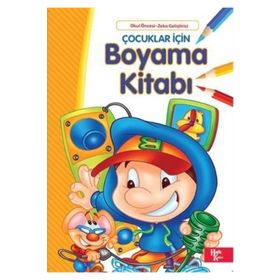 Çocuklar Için Boyama Kitabı 1 Halk Kitabevi