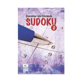 Çocuklar İçin Çözümlü Sudoku 2 Pötikare Yayınları
