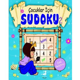 Çocuklar İçin Çözümlü Sudoku 2 Pötikare Yayınları