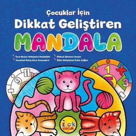 Çocuklar İçin Dikkat Geliştiren Mandala - Bıcırık Çocuk Yayınları