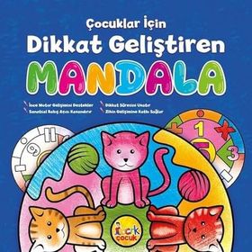 Çocuklar İçin Dikkat Geliştiren Mandala - Bıcırık Çocuk Yayınları