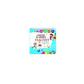 Çocuklar İçin Eğlenceli Faaliyet Seti Mavi Kitap +3 - Parıltı Yayınları
