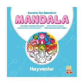 Çocuklar İçin Eğlendirici Mandala Hayvanlar - Nesil Çocuk Komisyon Kollektif Heyet-Kurul-Komisyon