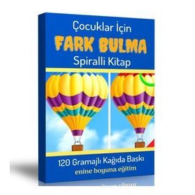 Çocuklar İçin Fark Bulma Kitabı - Enine Boyuna Eğitim