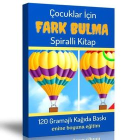 Çocuklar İçin Fark Bulma Kitabı - Enine Boyuna Eğitim