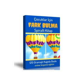 Çocuklar İçin Fark Bulma Kitabı - Enine Boyuna Eğitim
