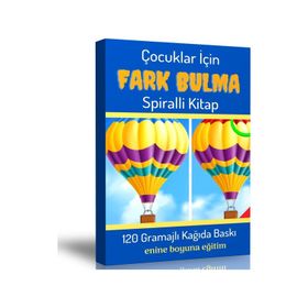 Çocuklar İçin Fark Bulma Kitabı - Enine Boyuna Eğitim