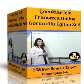 Çocuklar İçin Fransızca Online Eğitim Seti - Enine Boyuna Eğitim