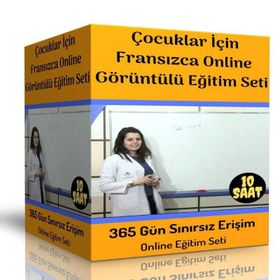 Çocuklar İçin Fransızca Online Eğitim Seti - Enine Boyuna Eğitim