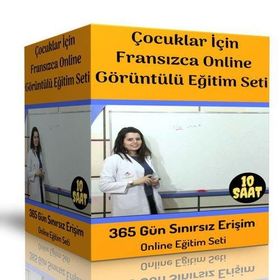 Çocuklar İçin Fransızca Online Eğitim Seti - Enine Boyuna Eğitim