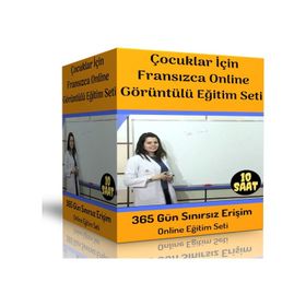 Çocuklar İçin Fransızca Online Eğitim Seti - Enine Boyuna Eğitim