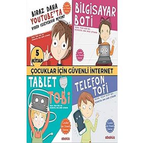 Çocuklar için Güvenli İnternet Seti-5 Kitap Takım - Kolektif