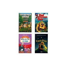 Çocuklar İçin Hikaye Seti - 4 Kitap Takım - Mustafa Akgün
