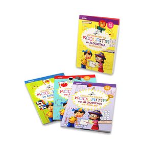 Çocuklar İçin İlk Kodlama Ve Algoritma Aktiviteleri (4 Kitap) - Çocuk Gezegeni