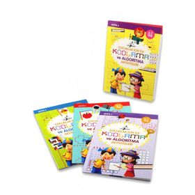 Çocuklar İçin İlk Kodlama Ve Algoritma Aktiviteleri (4 Kitap) - Çocuk Gezegeni
