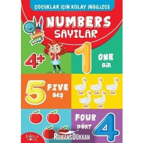 Çocuklar İçin İngilizce Numbers Koloni Çocuk Yayınları