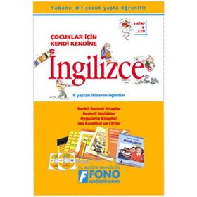 ÇOCUKLAR İÇIN İNGILIZCE SETI (6KITAP, 2 CD) - GENEL